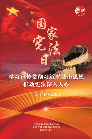  2025宪法日宣传周宣传海报